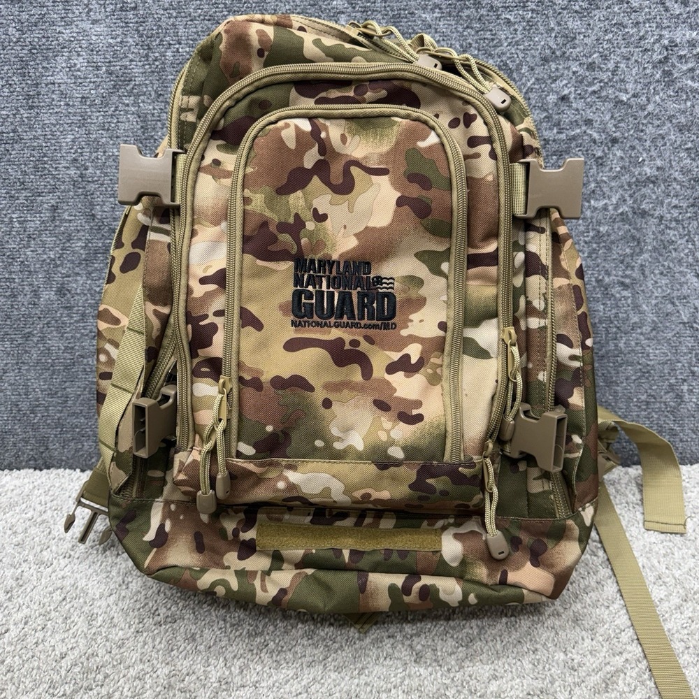 Sparta Gear 3 Day Stretch Backpack Maryland National Guard bag Camo Tactical